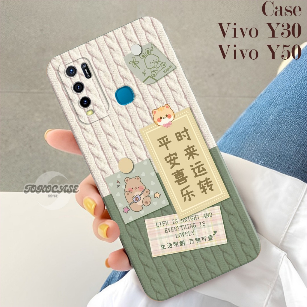 Softcase Vivo Y30/Y50/Y30i - Fashion Case KEREN - Case Vivo Y30/Y50/Y30i Terbaru - Casing Vivo - Cas