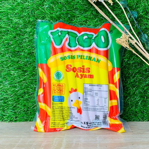 

VIGO SOSIS AYAM PANJANG 450GR