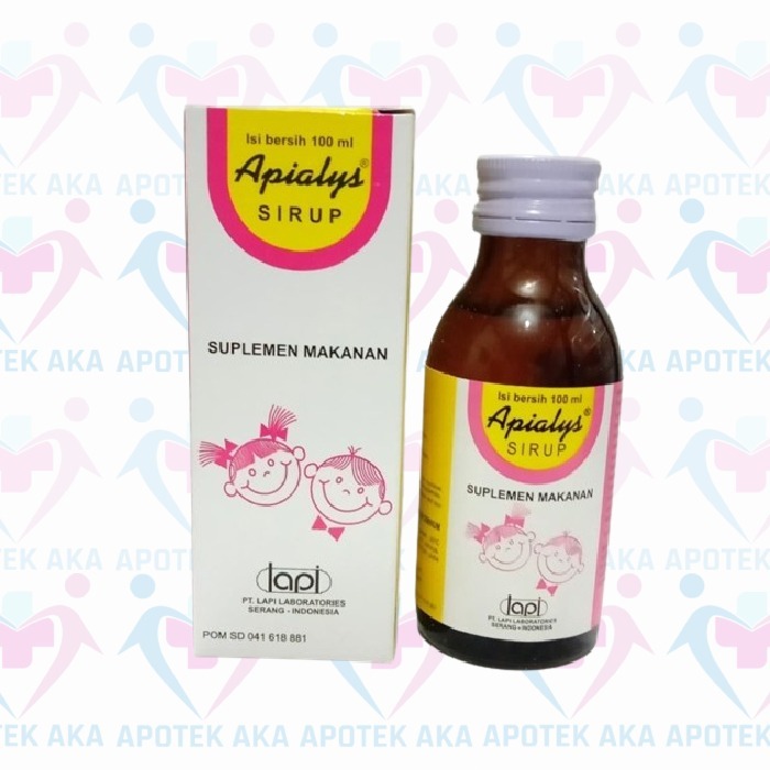 Apialys ( Drop & Sirup ) - Vitamin Untuk Bayi dan Anak