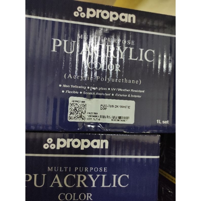 PROPAN PU 786 WHITE DOFF / PU PROPAN 786 / PROPAN PU WHITE DOFF / PROPAN / PU ACRYLIC