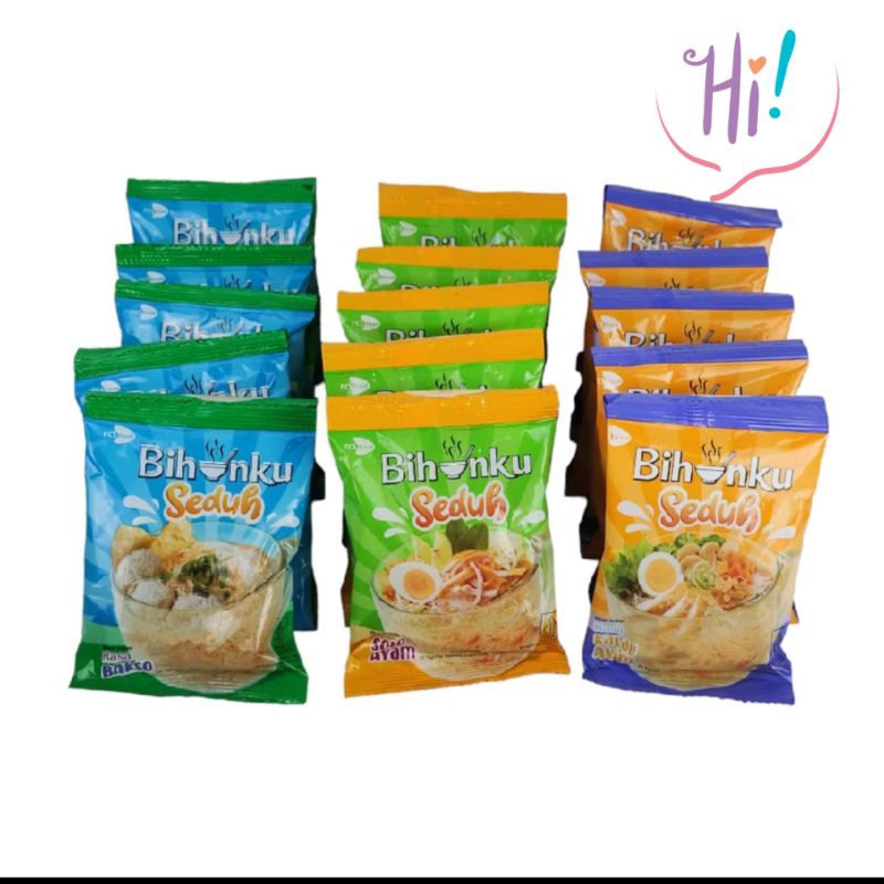 

BIHUNKU SEDUH, 1 RENCENG 10 PCS @ 24 GR