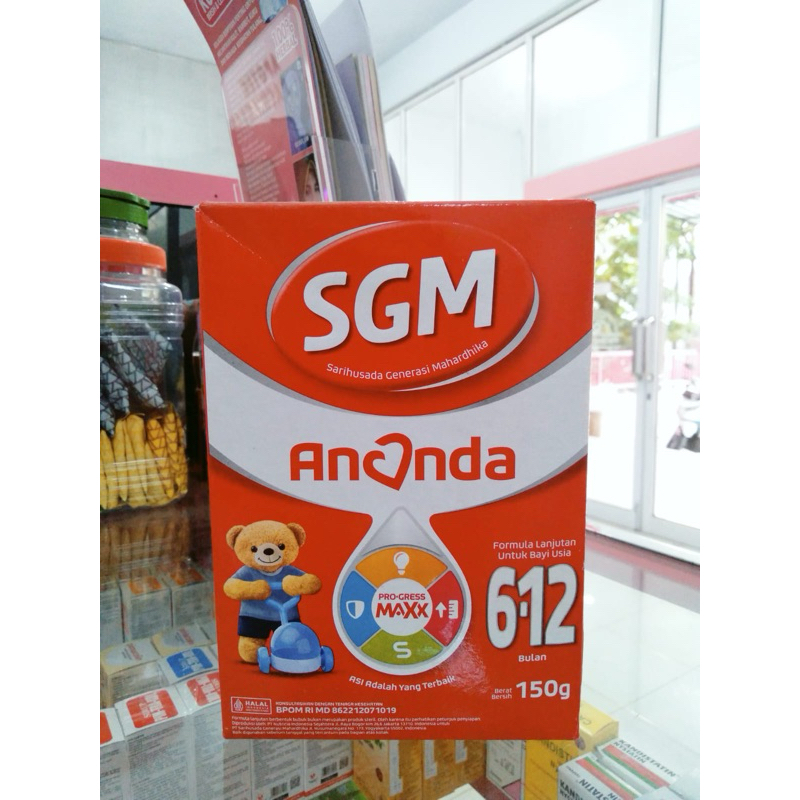 Susu SGM Ananda 6-12 bulan 150 gram