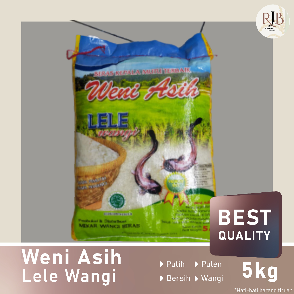 

Beras Weni Asih - Lele Wangi || 5kg