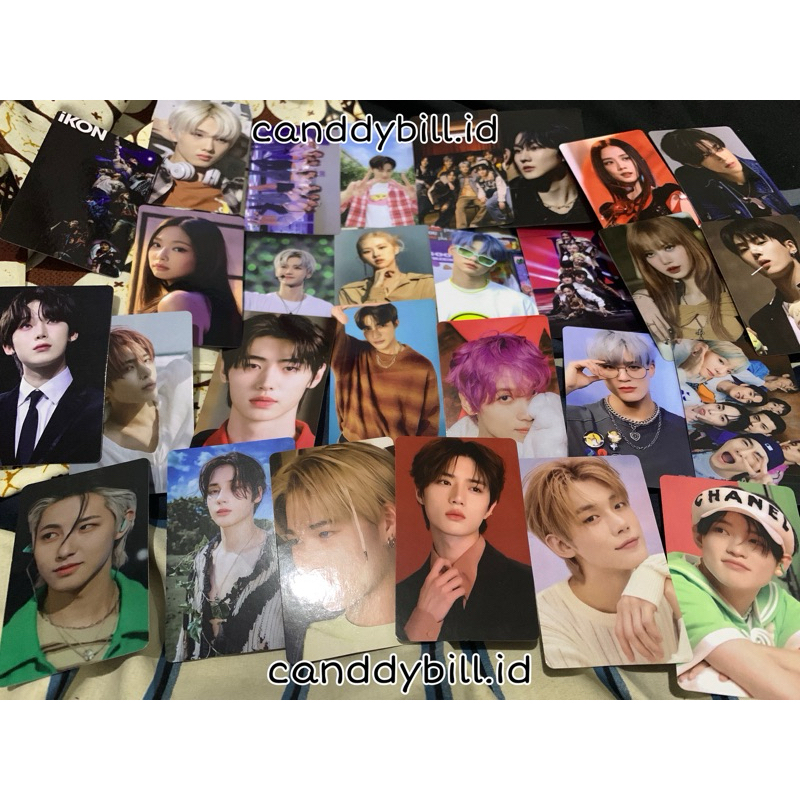 cetak photocard 2 sisi kpop thaienthu bebas custom gambar