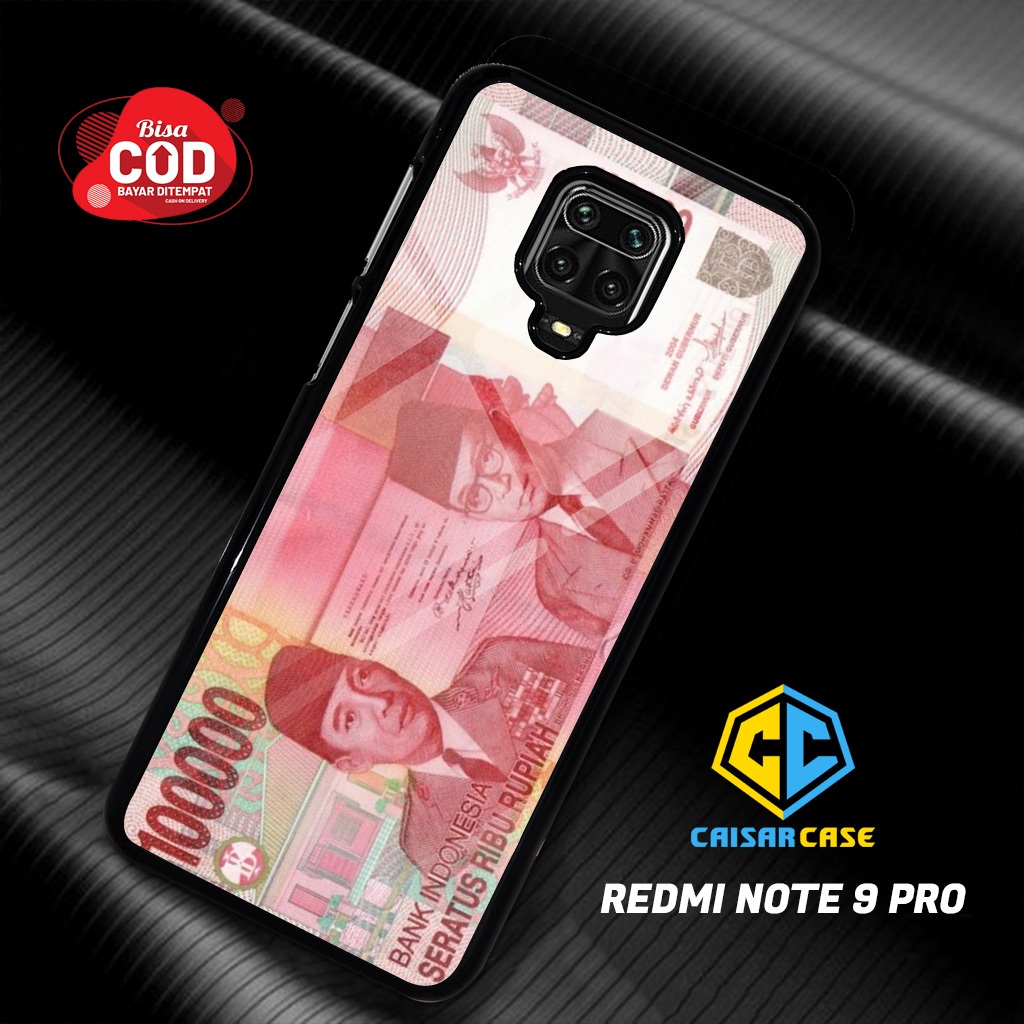 Case XIAOMI REDMI NOTE 9 PRO Case Hp XIAOMI REDMI NOTE 9 PRO Kaisarcase Motif [ Uang ] Casing Hp Aes