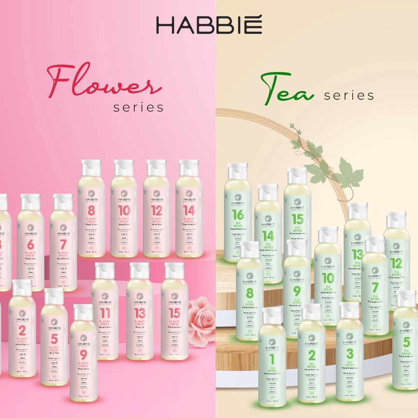 

Terbaik Habbie Minyak Telon Aromatic Telon Oil Flower dan Tea Series 1ml