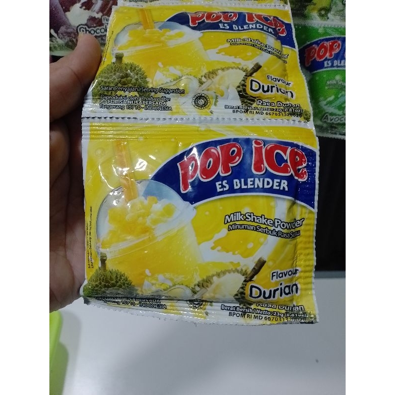 

Pop ice Durian 1 pcs atau 1 Sachet