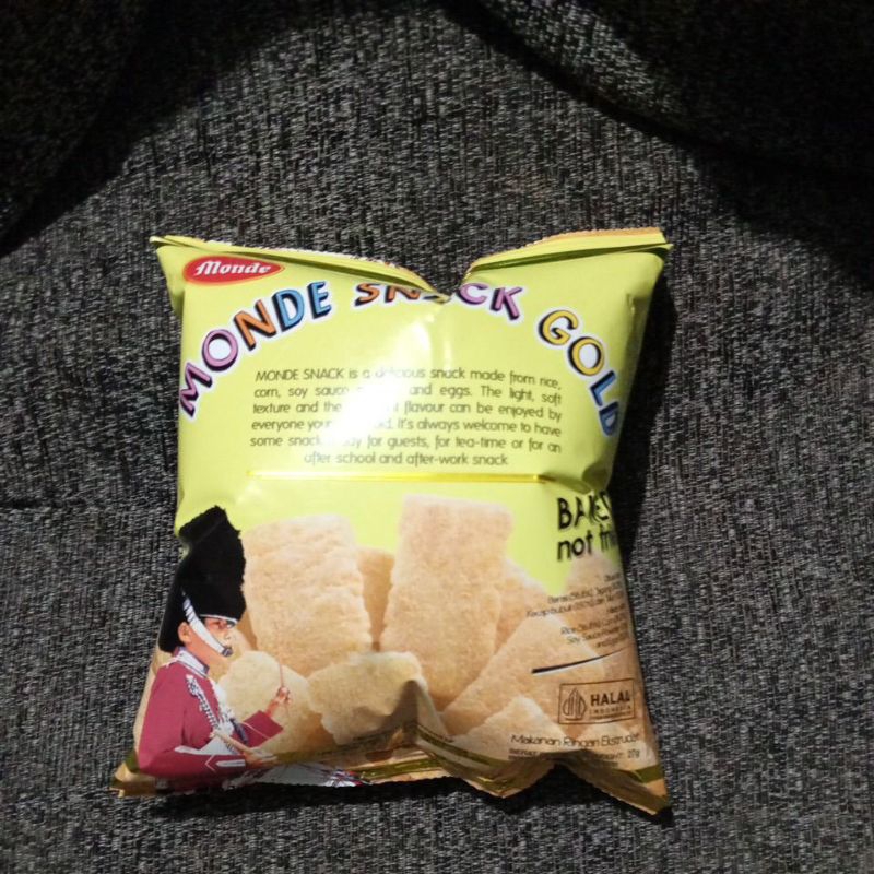 

Monde Serena Snack Gold 27Gr / Makanan Ringan Ekstrudat / Cemilan Keluarga