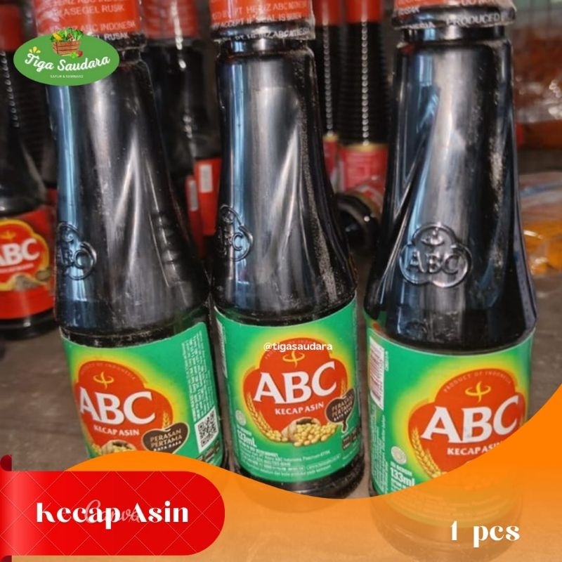 

Kecap Asin ABC 1 pcs | Sayuran Tiga Saudara | Pengiriman Instan Cimahi