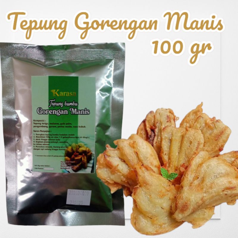 

Tepung Bumbu Gorengan Manis 100 gr .HALAL.