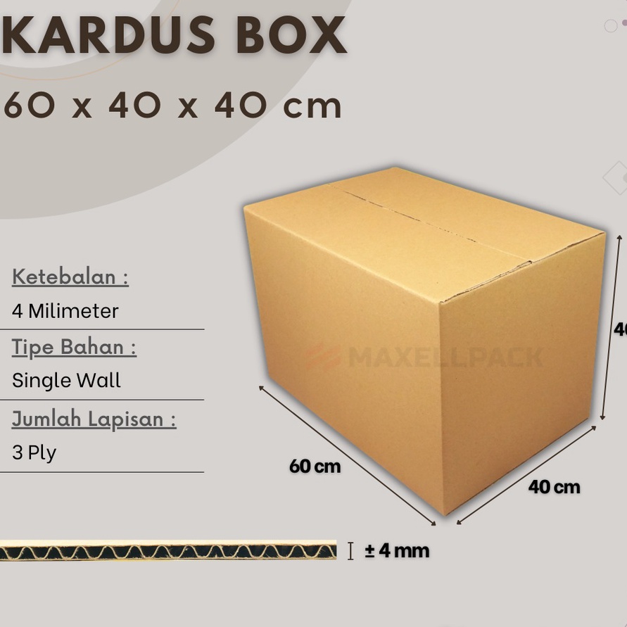 

Wow Kardus Karton Box Besar 6x4x4 CM Dus Packing Packaging Pindahan Jumbo Polos