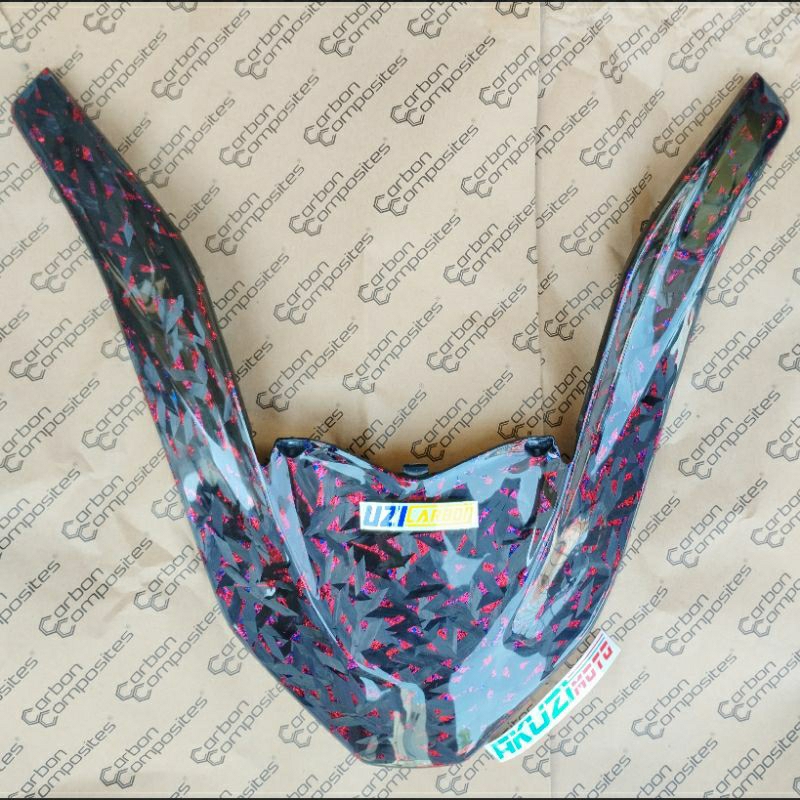 COVER FRONT TAMENG DASI PCX 160 CARBON KEVLAR