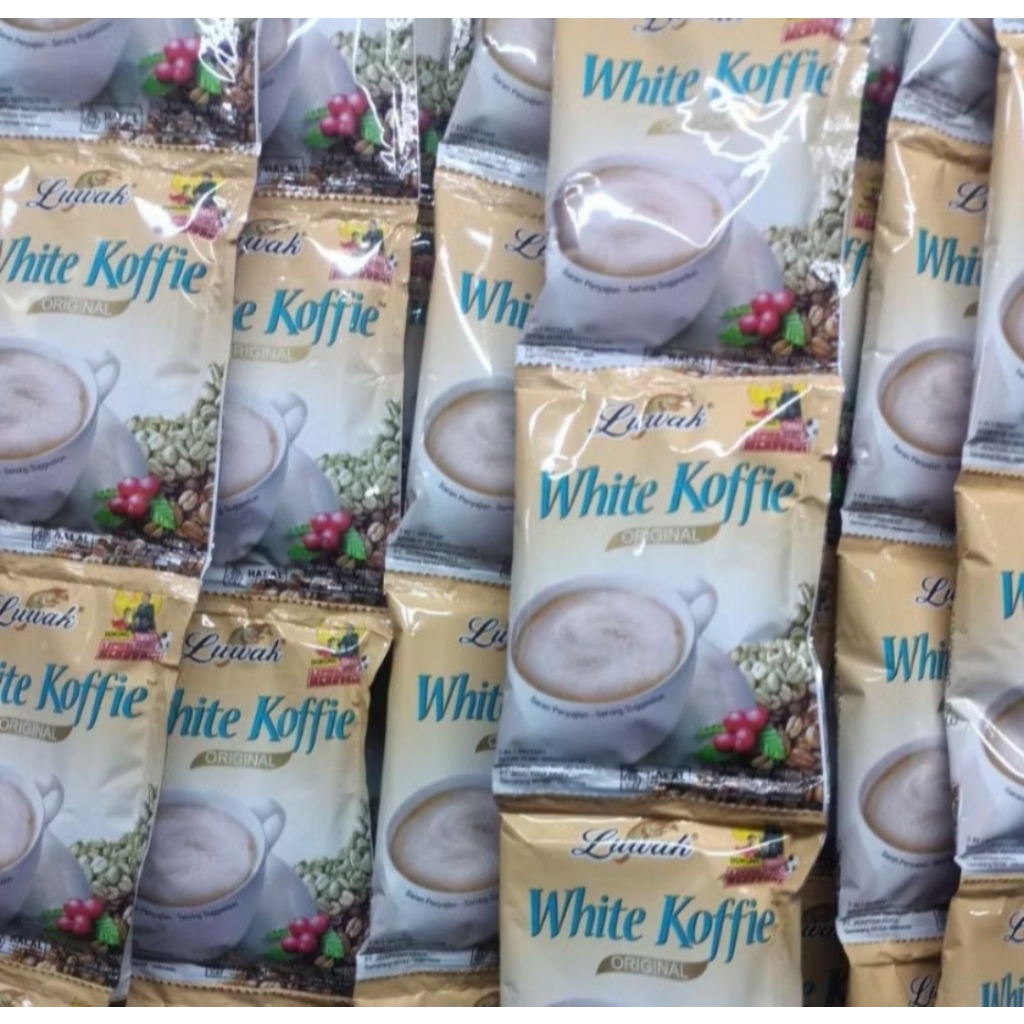 

Luwak White Coffe ( 1 renceng )