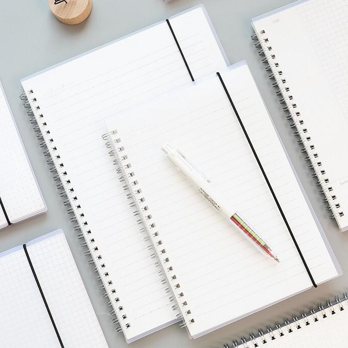 

PAKET MEWAH Buku Tulis BERGARIS Simple Note Book A5 Notebook Notebook Simple