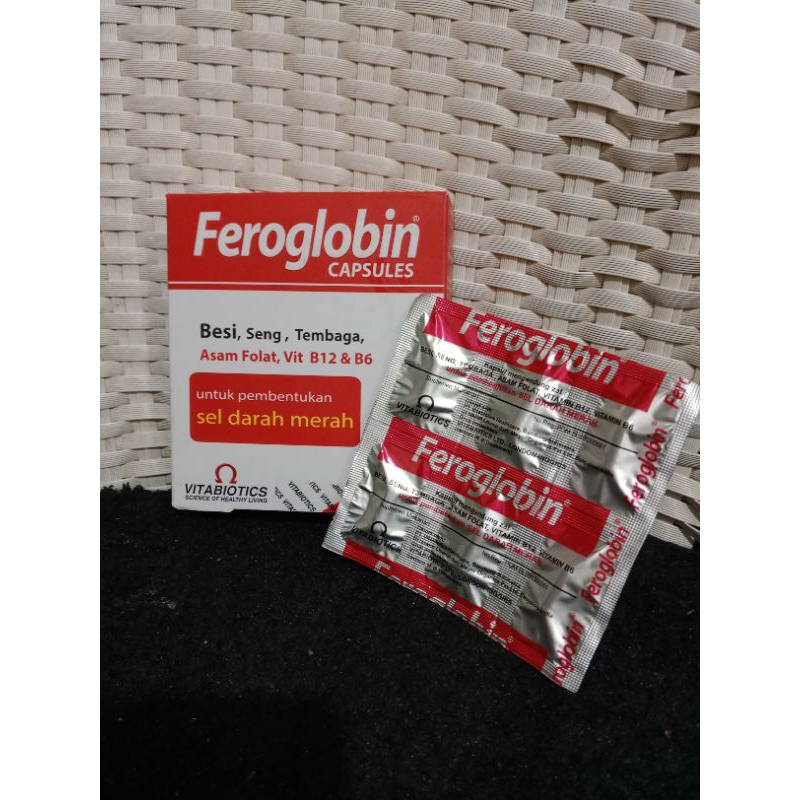 suplemen feroglobin strip 6 kapsul