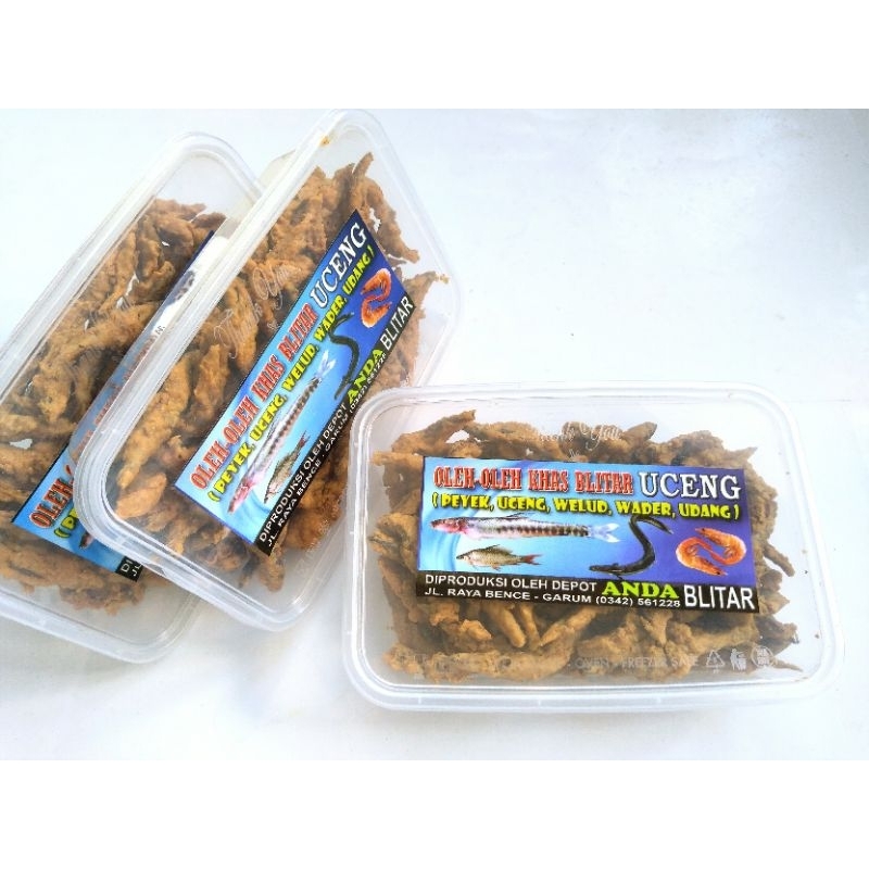 Crispy Baby Fish 150.g - Uceng Krispi Goreng Tepung