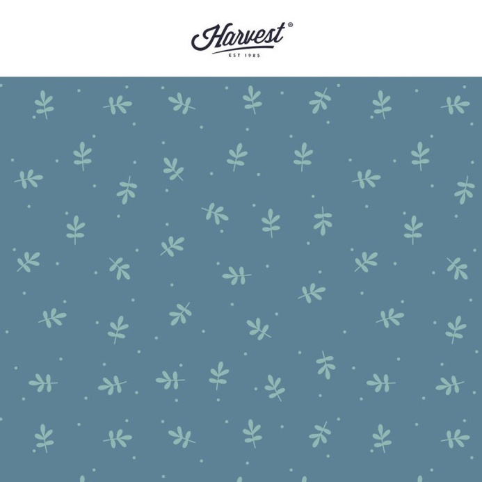 

PROMO TERBATAS Kertas Kado Harvest Wrapping Paper Good Vibes Blue Leaves
