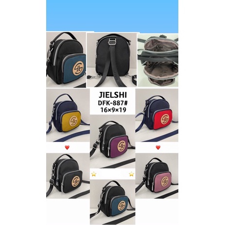 CUCIGUDANG Tas 3Fungsi Jielshi 4warna import