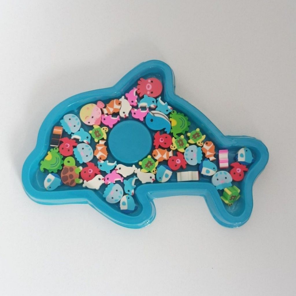 

mini eraser set penghapus mini - isi 46 pcs