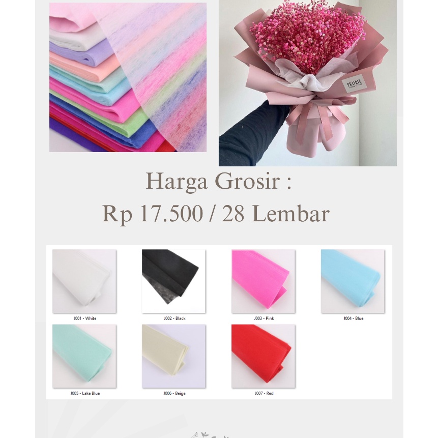 

Wah 28 LEMBAR KERTAS TISSUE TISSUE PAPER KERTAS TISU BOUQUET BUNGA BUKET FLOWER