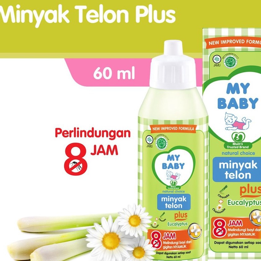

KI3 BabyYank MY BABY MINYAK TELON PLUS 8JAM MINYAK TELON MY BABY