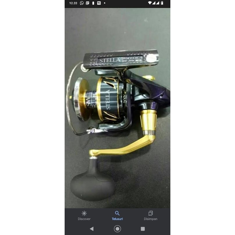 reel shimano stella
