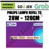 PHILIPS TL T5 28W KUNING WARM WHITE 83 120CM CAHAYA KUNING WARMWHITE 830 REFILL LAMPU ESSENTIAL TL-5