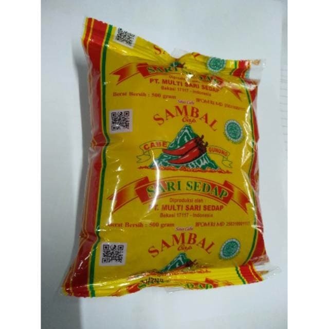 

Saus Sambal Cabai Gunung 500 Gr