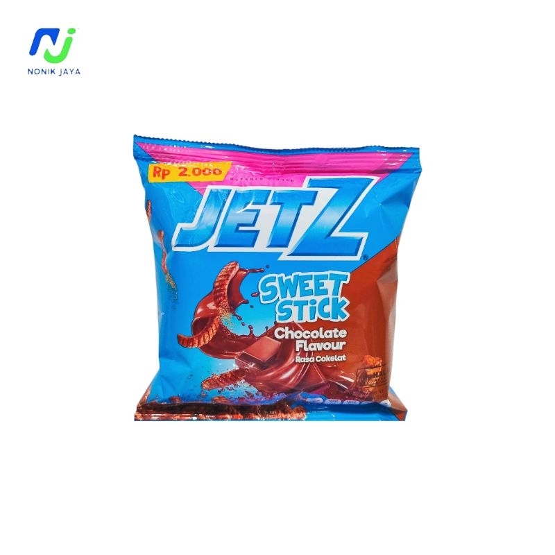 

JetZ Sweet Stick Chocolate Renteng Isi 10 Pcs