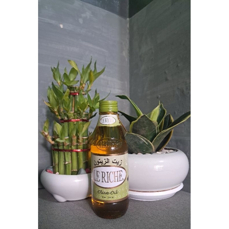 Minyak Zaitun LE RICHE Olive Oil 300 ML Asli 100% Original | Minyak Zaitun Murni
