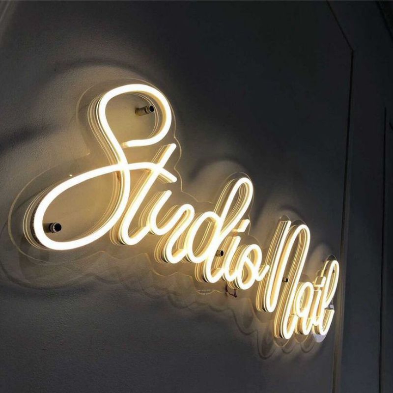Neon Sign Neon Flex Lampu Dinding Custom Nama Tulisan Custom
