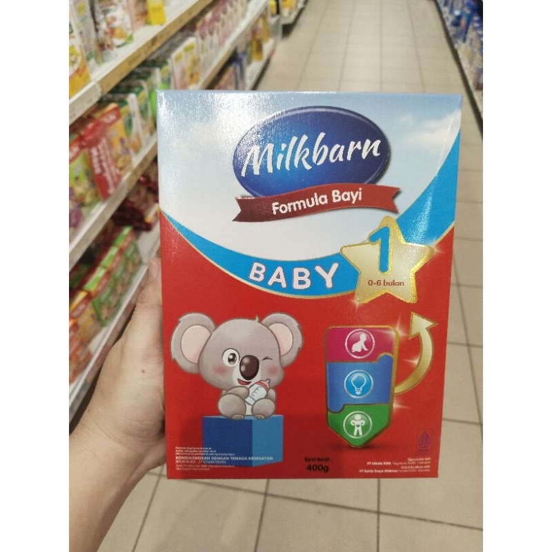 

400gr MILKBARN BABY 1 - susu bubuk anak bayi 0-6 bulan