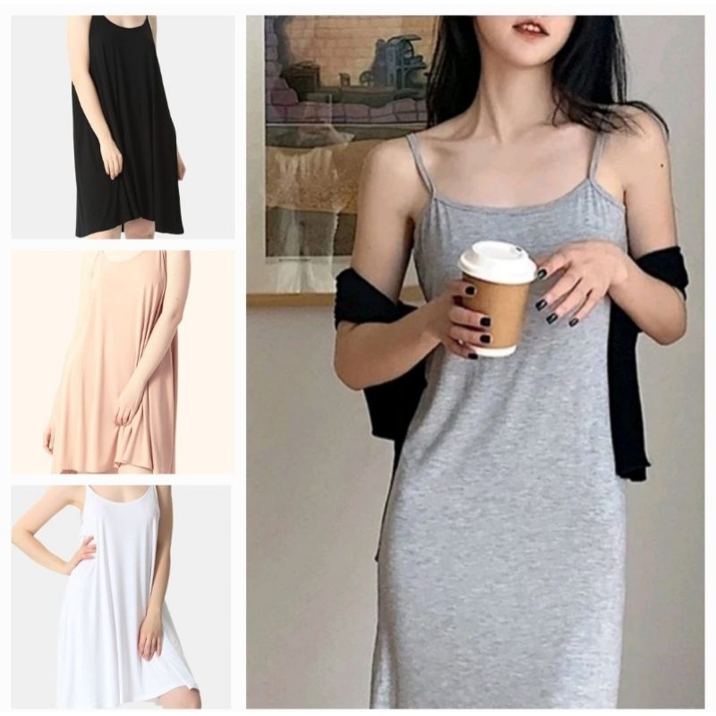 Dres Tanktop Wanita Camisoles/Dres Wanita Tanktop jumbo/Dres Singlet Polos