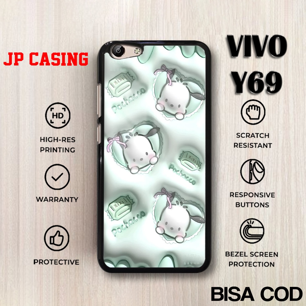 Case Vivo Y69 Terbaru - Casing Vivo Y69 - Motif Cute01 - Softcase Vivo - Hardcase Premium Glossy - C