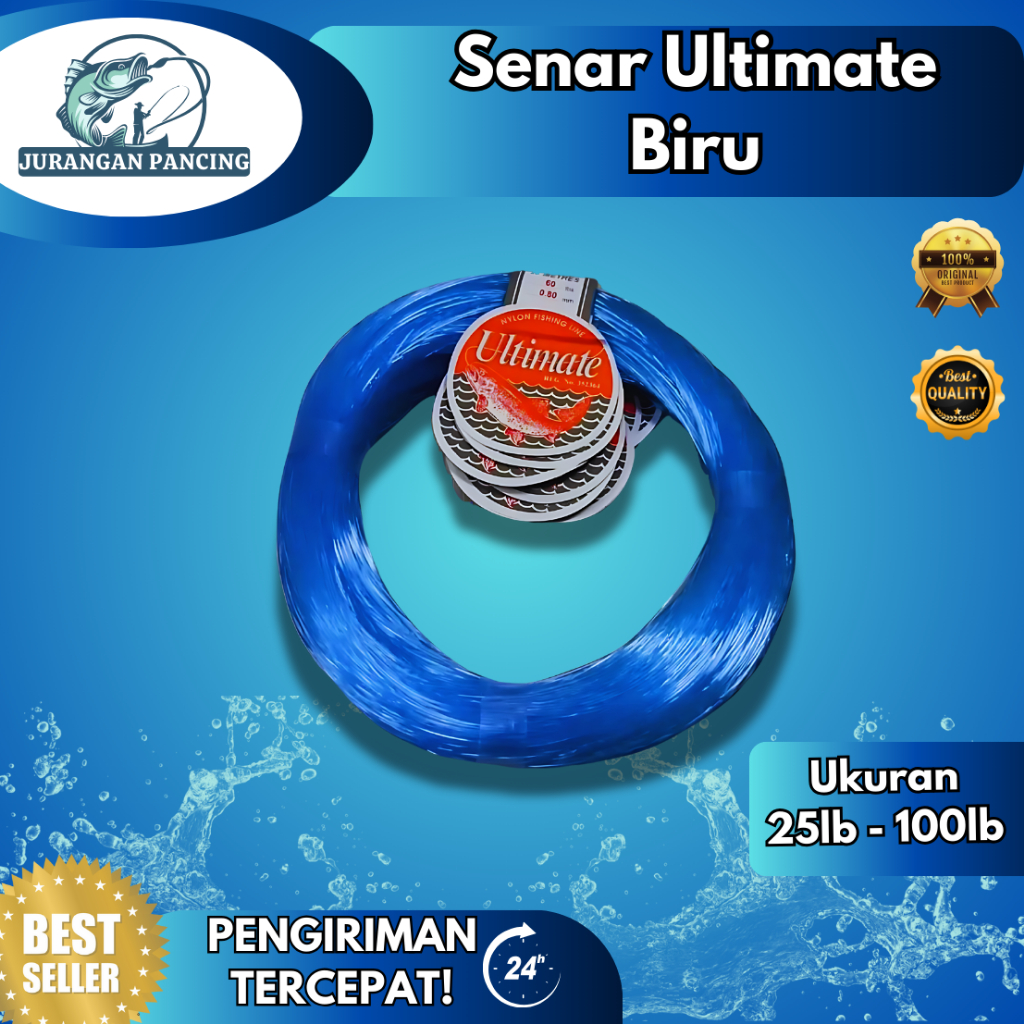 SENAR ULTIMATE BIRU 25LB SD 100LB