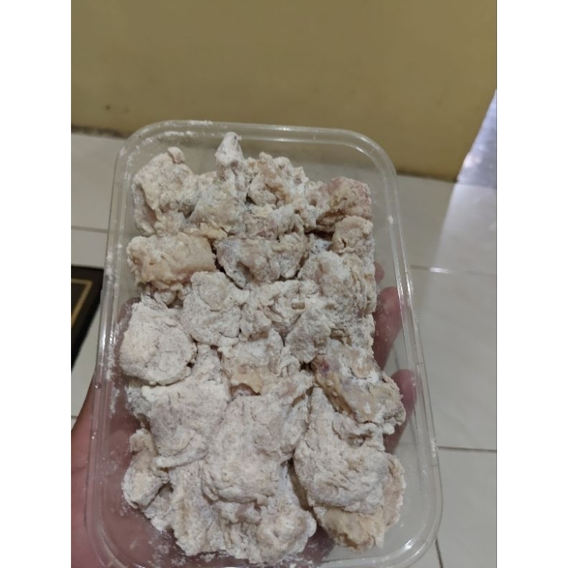 

chicken mini crispy home made isi 35 pcs