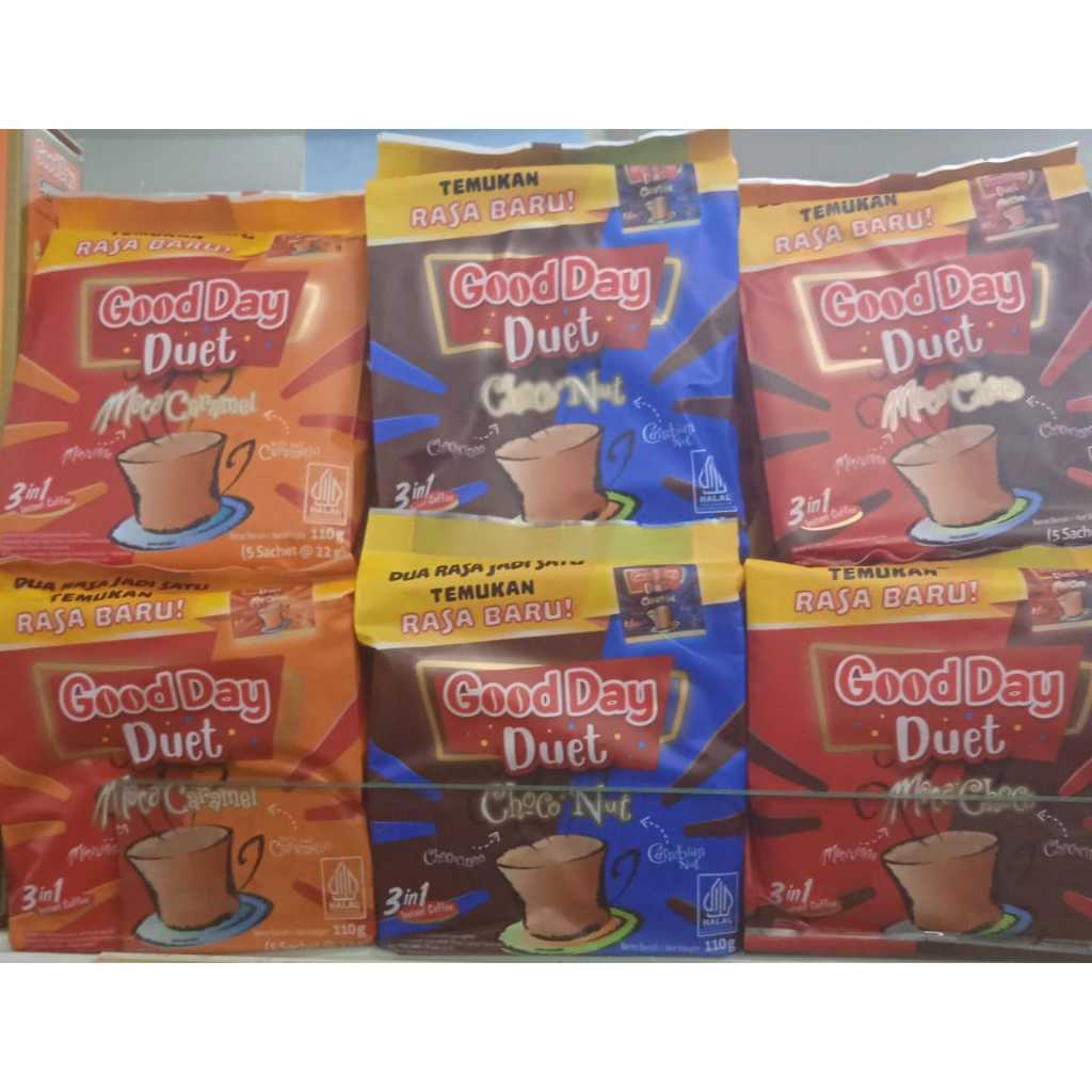 

GoodDay Duet 3IN1 Kemasan 110gr All Variant