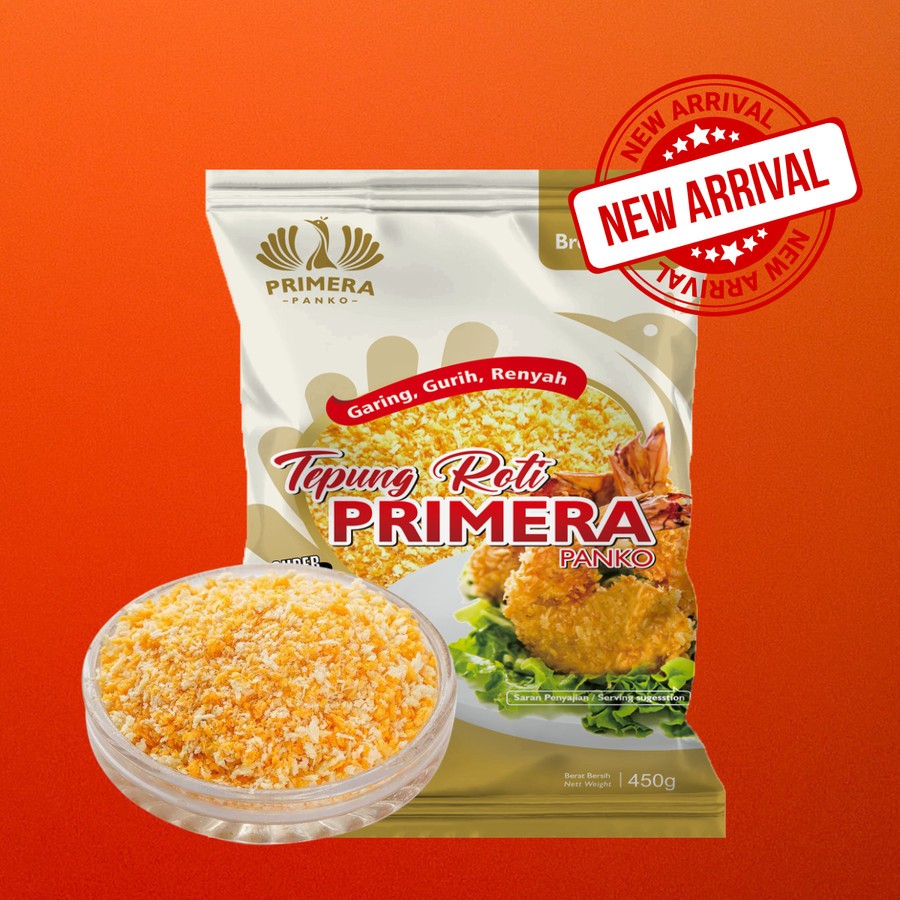 

Tepung Roti Panir / Tepung Panir / Bread crumbs Primera Panko 450 gr