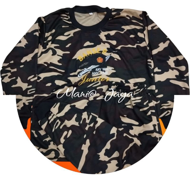 Setelan Kaos Banser Untuk ( ANAK-ANAK)