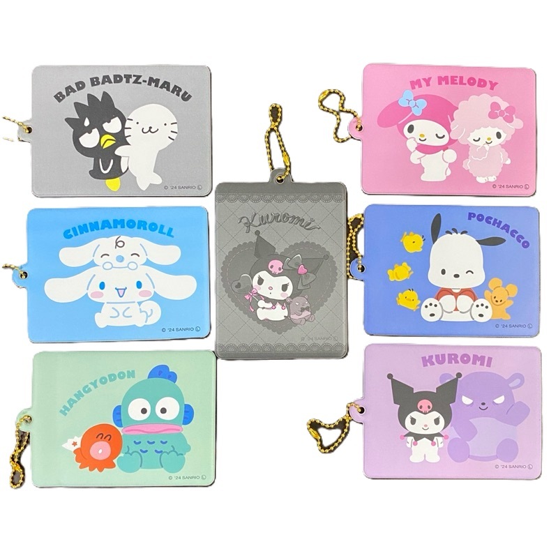 

Ori Sanrio Jepang - Cover Keyholder Keychain ID Photo Card Holder Kuromi Cinnamoroll Pochacco Melody