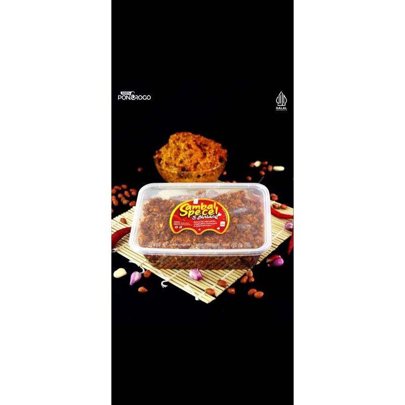 

sambel pecel kacang asli 250 g ,500 g, 1kg asli ponorogo kualitas premium