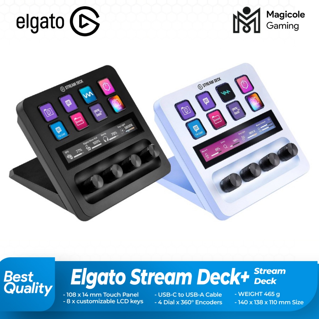 Elgato Stream Deck+ / Stream Deck Plus