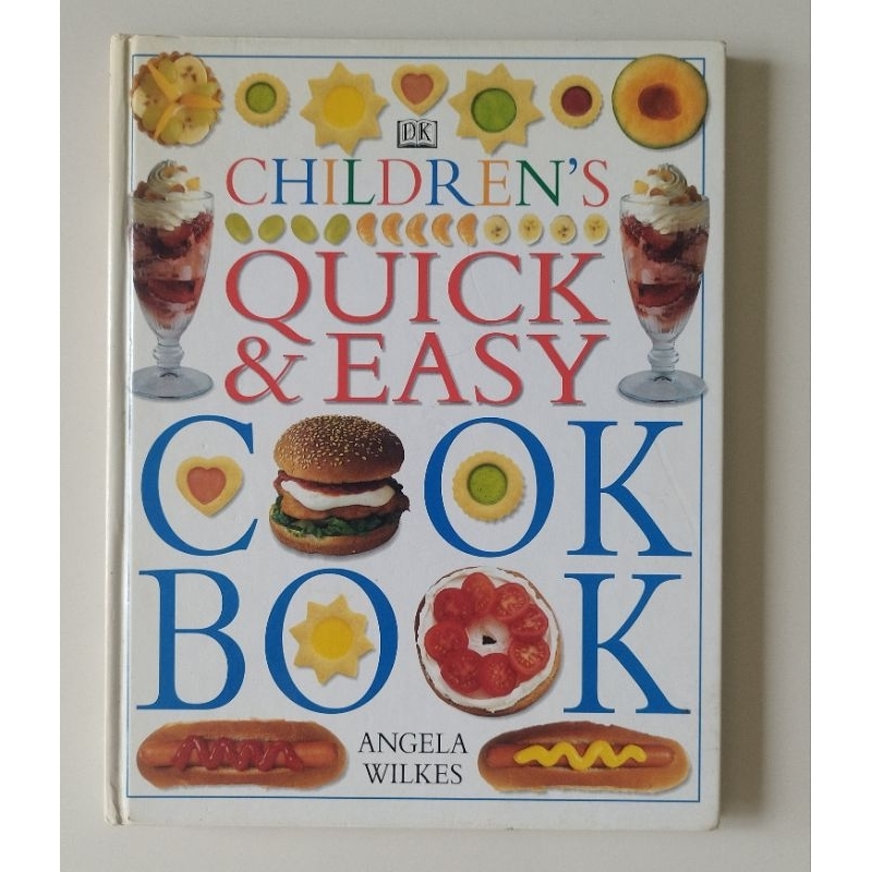 Children's Cookbook Buku Inggris Angela Wilkes Quick and Easy Step by Step