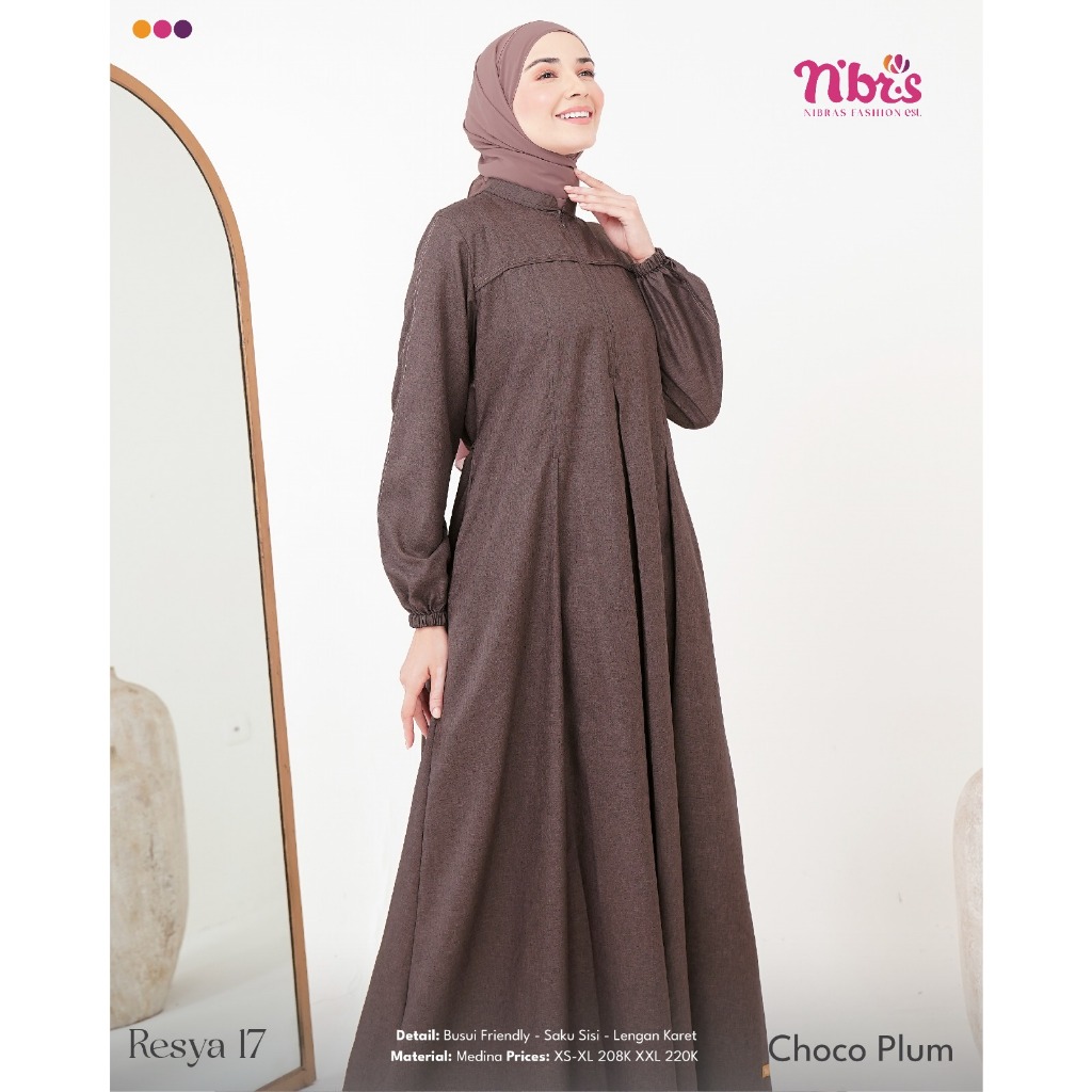 RESYA 17 GAMIS NIBRAS TERBARU