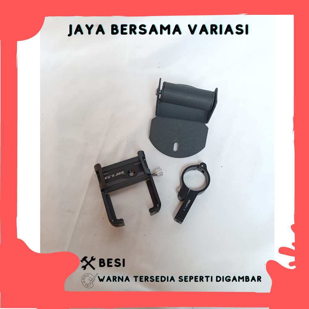 PAKET HOLDER HP BREKET BRACKET GPS HOLDER HP MOTOR YAMAHA NMAX NEW COVER STANG MOTOR NMAX BARU HOLDE
