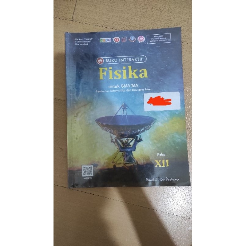 Buku PR/LKS Fisika Kelas XII/12 Semester 1 Kurikulum K13 Intan pariwara Tahun 2023