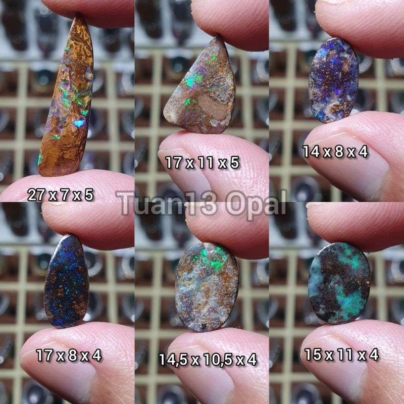 batu opal koroit boulder opal Unik Natural