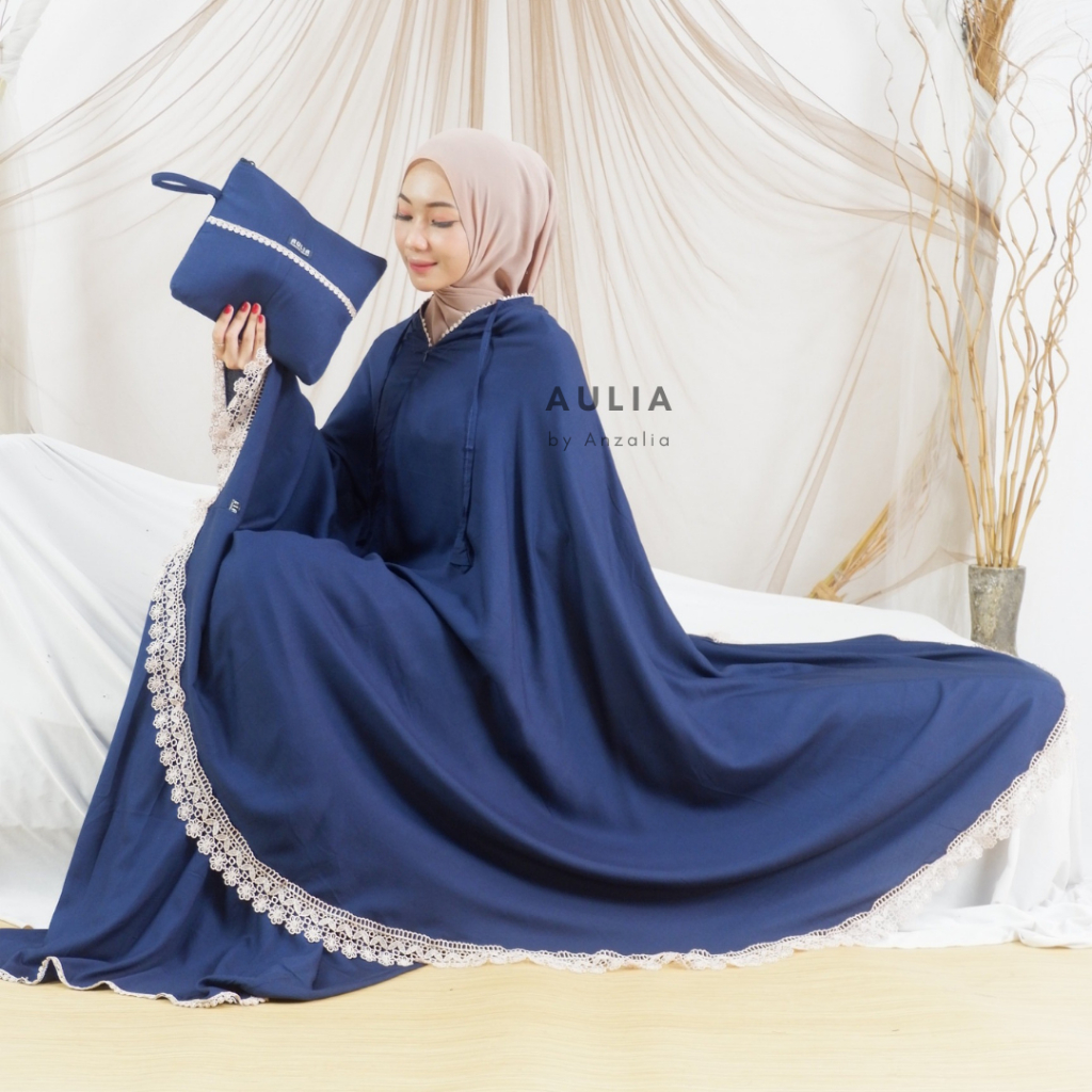 MUKENA JUMBO RAYON PREMIUM POLOS TERBARU 2IN1 RESLETING ABAYA/PONCO AULIA ANZALIA COLECTION