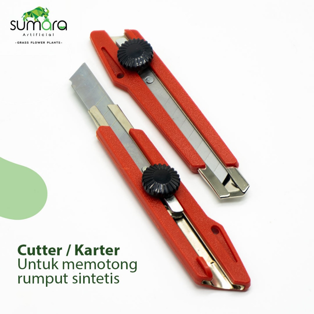 

Cutter / Karter Untuk Memotong Rumput Sintetis