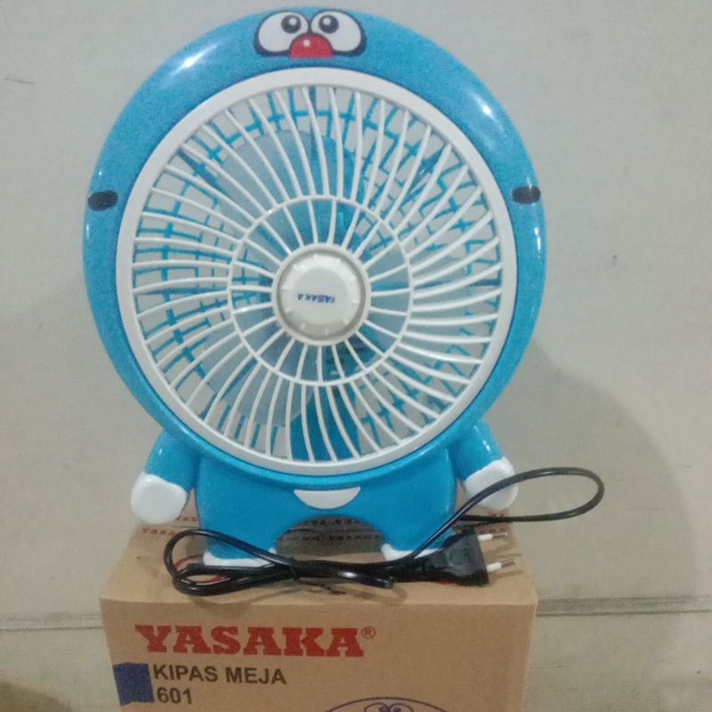 kipas meja karakter Doraemon 601 yasaka